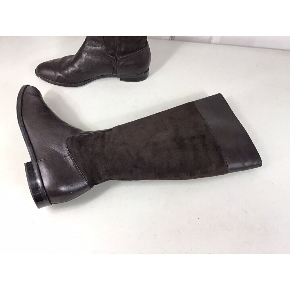 Calvin Klein Classic Leather Boots Womens 7 - Picture 4 of 9